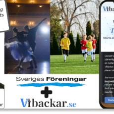 Sveriges Föreningar och Vibackar.se i nytt samarbete – ska stötta föreningslivets ekonomi genom gräsrotsfinansiering